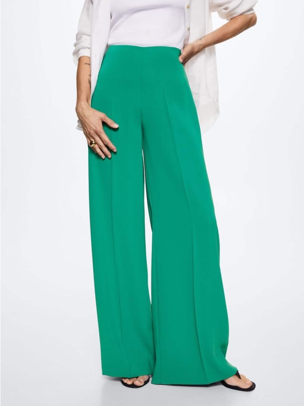 Mango Flare Trousers
